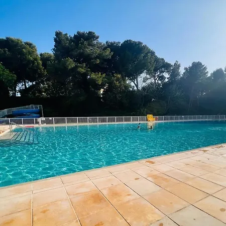 公寓 Domaine De La Coudouliere, Vue Mer, Plage, Piscine Et Parc